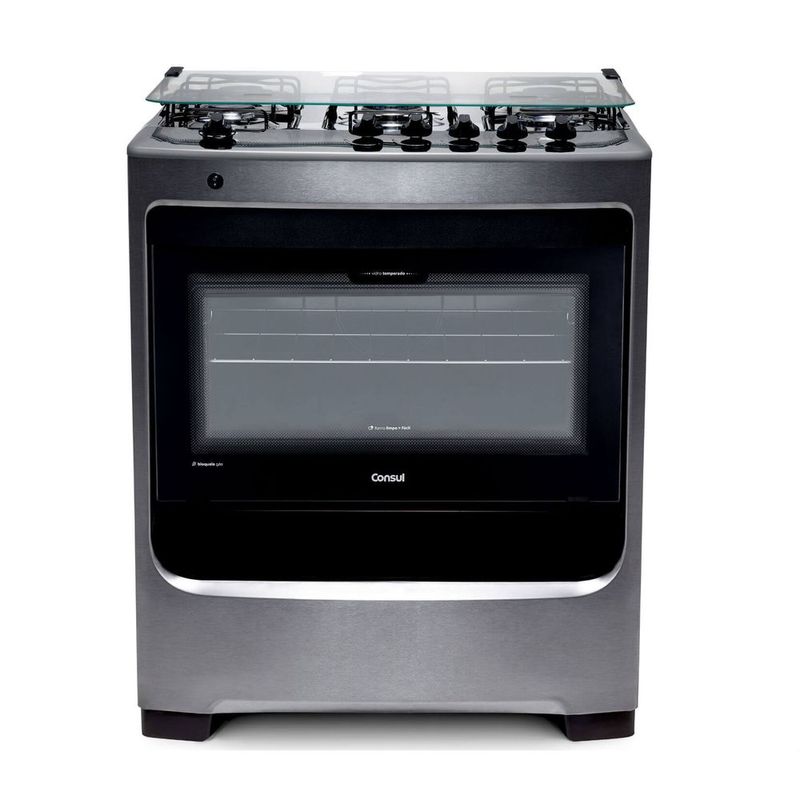 FogaodePisoConsul5bocasAcendimentoAutomaticoInoxCFS5NAR–Bivolt