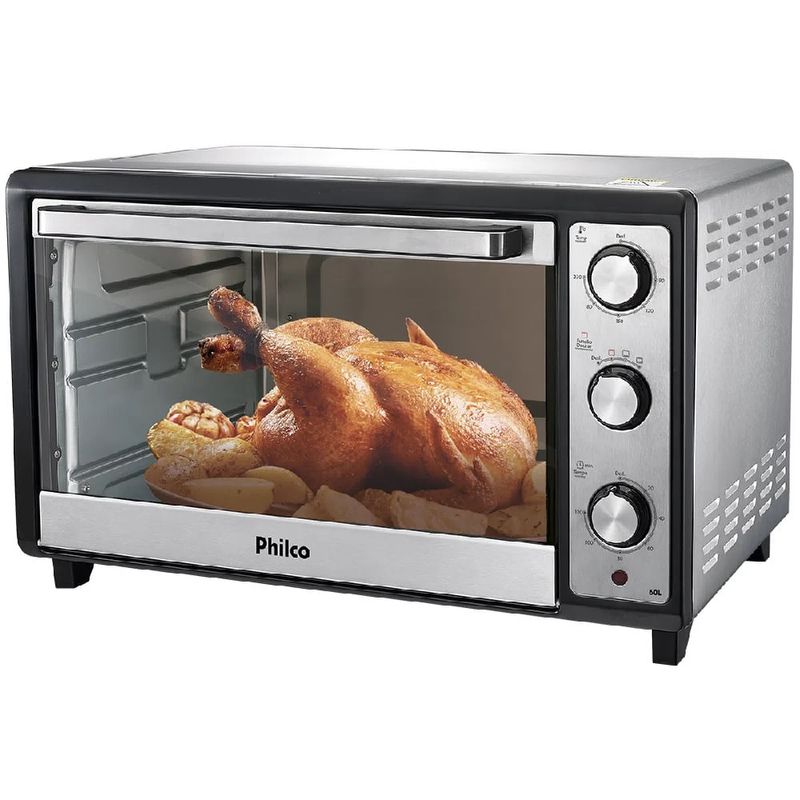 Forno-Eletrico-Philco-60-Litros-Inox-PFE60I---220-Volts