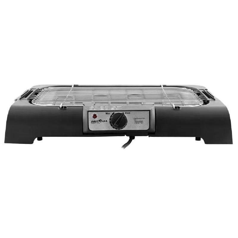 ChurrasqueiraEletricaBritaniaGourmetPretaCGB2–127Volts
