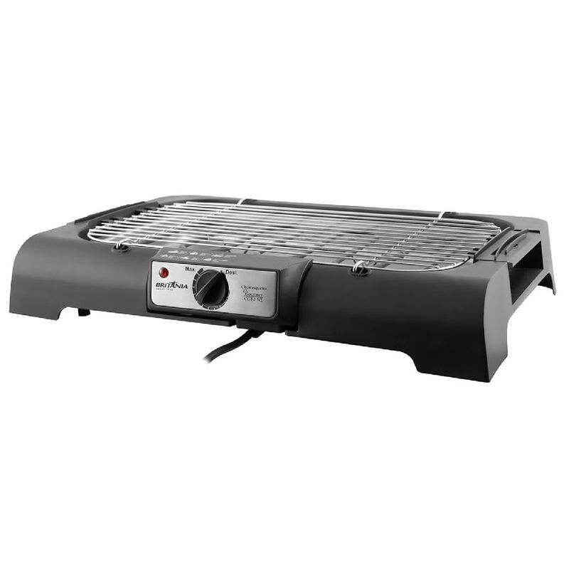 Churrasqueira-Eletrica-Britania-Gourmet-Preta-CGB2-–-127-Volts