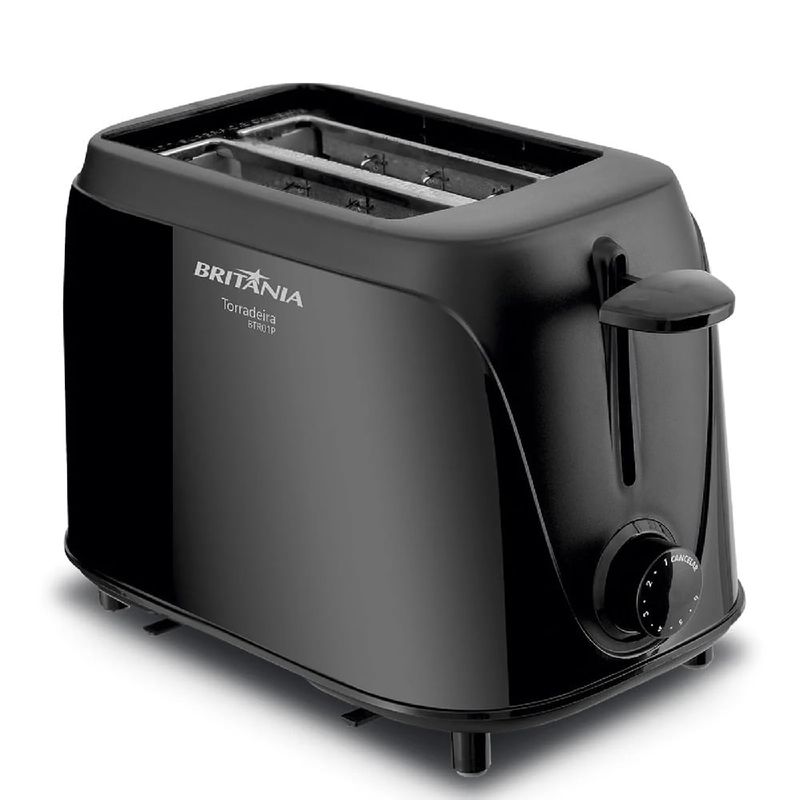 TorradeiraBritaniacom6NiveisdeTostagemPretaBTR01P–127Volts