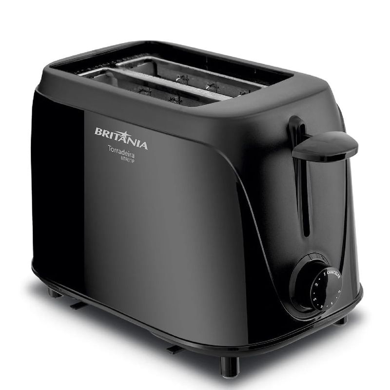 Torradeira-Britania-com-6-Niveis-de-Tostagem-Preta-BTR01P-–-220-Volts-