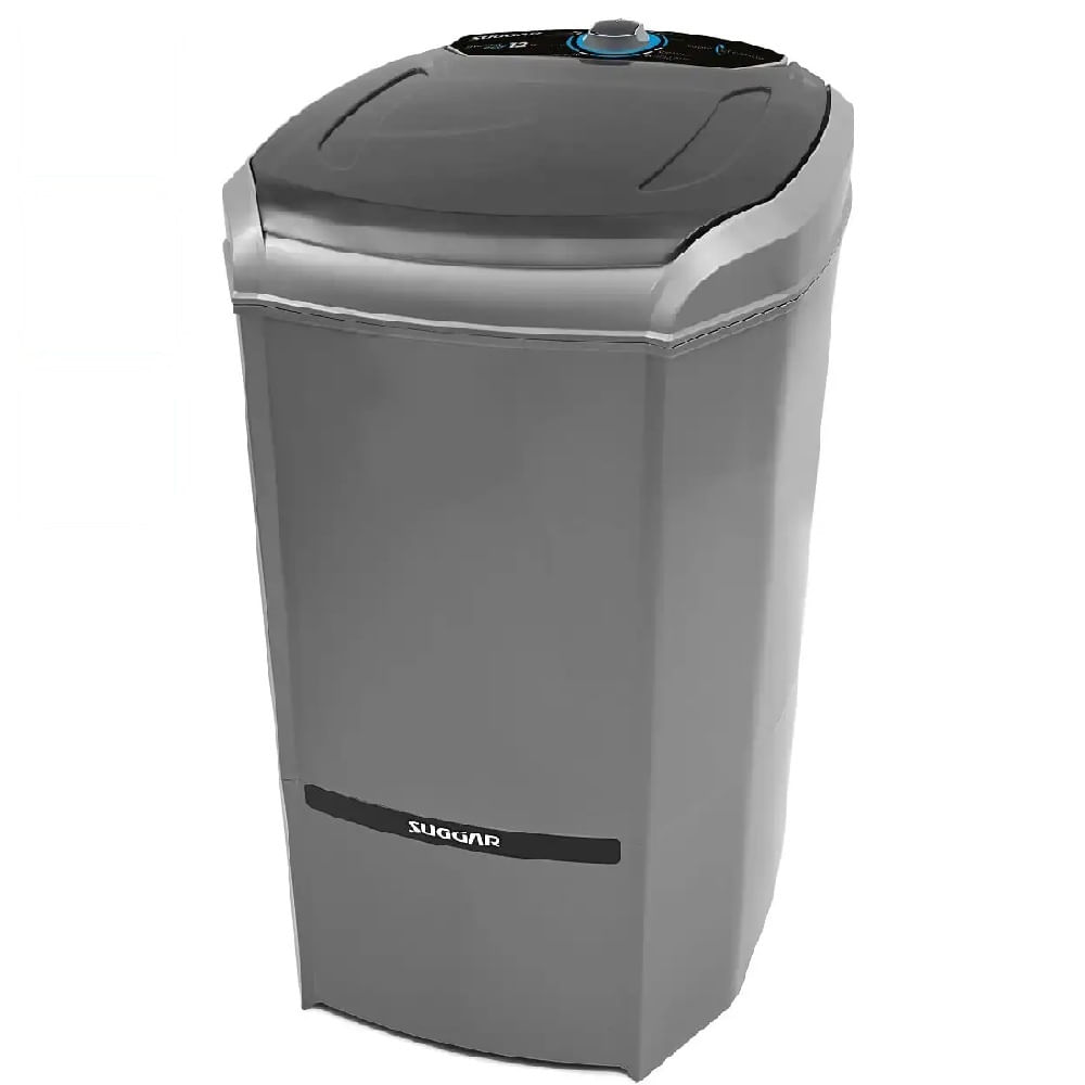 Lavadora de Roupas Suggar 12Kg Lavamax Eco Prata LE1202PR – 220 Volts