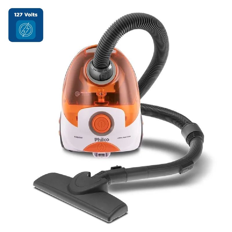 Aspirador de Pó Philco com Filtro HEPA Branco e Laranja PAS1690 – 127 Volts.jpg