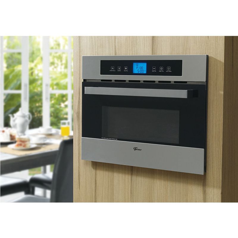 Micro-ondas-de-Embutir-Fischer-35-Litros-Grill-Platinium-–-220-Volts