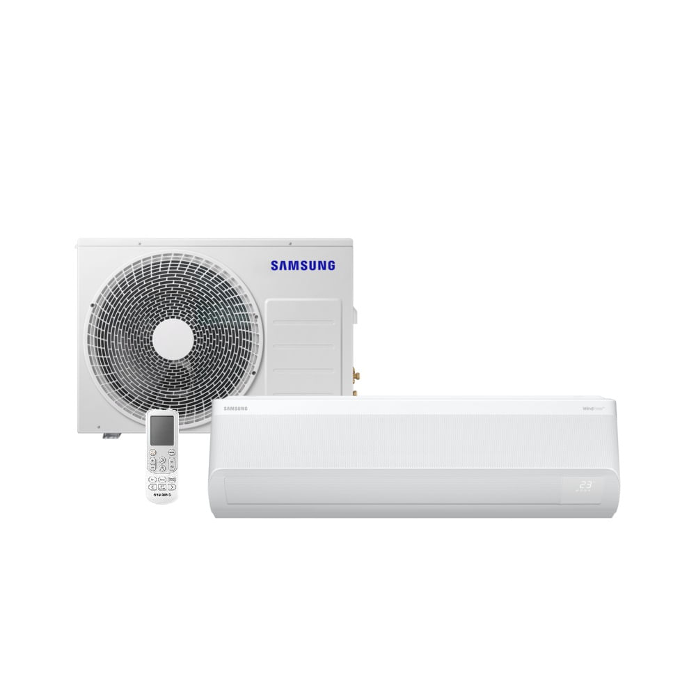Ar Condicionado Split Inverter Samsung WindFree AI 24000 BTU/h Frio AR24DYFAAWKNAZ – 220 Volts