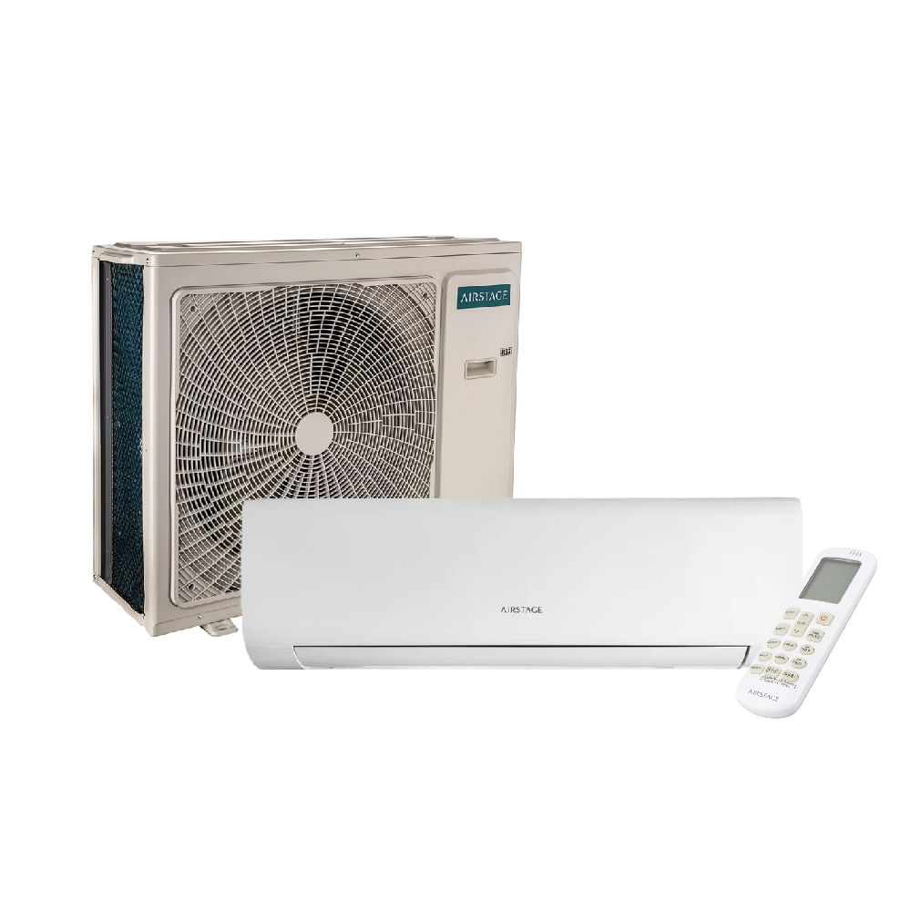 Ar Condicionado Split Hi Wall Inverter Fujitsu Airstage Essencial 30000 BTU/h Quente e Frio ASKA30KPBA-Z - 220 Volts