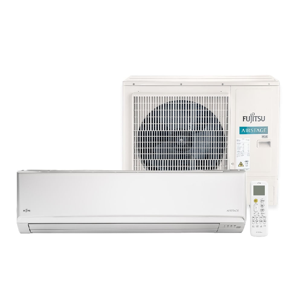 Ar Condicionado Split Hi Wall Inverter Fujitsu Airstage Premium 31000 BTU/h Frio ASBH31CMTA - 220 Volts