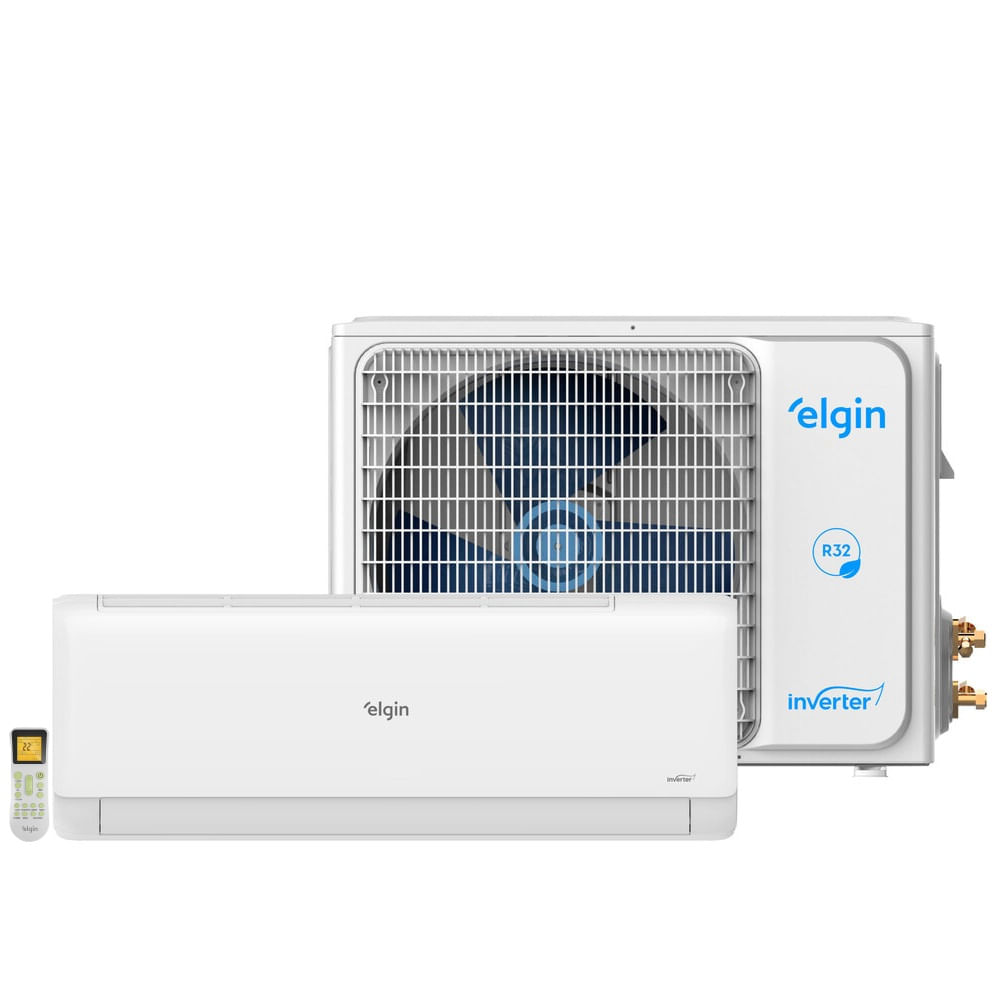 Ar Condicionado Split Elgin Eco Inverter III Wi-Fi 9000 BTU/h Quente e Frio 45HJQI09C2WG - 220 Volts