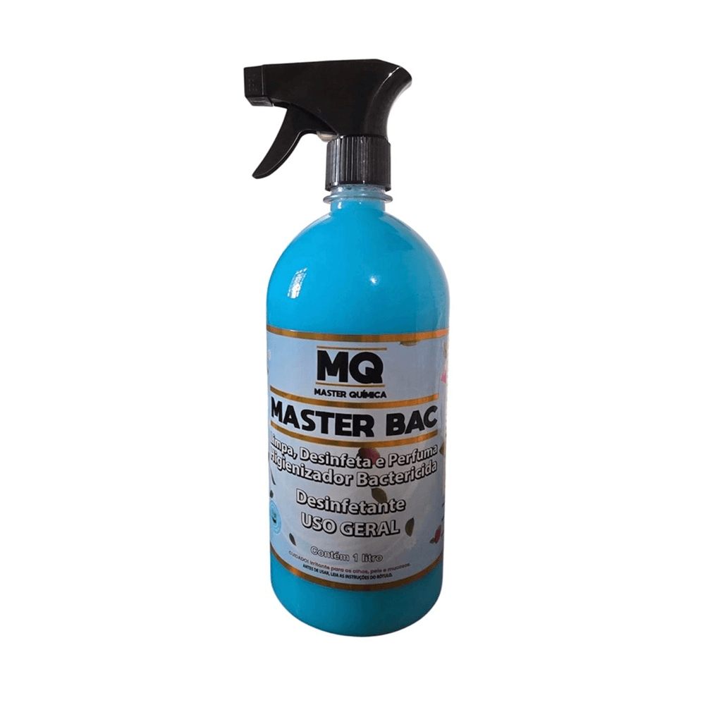Higienizador Bactericida Master Química 1 Litro Master Bac Floral