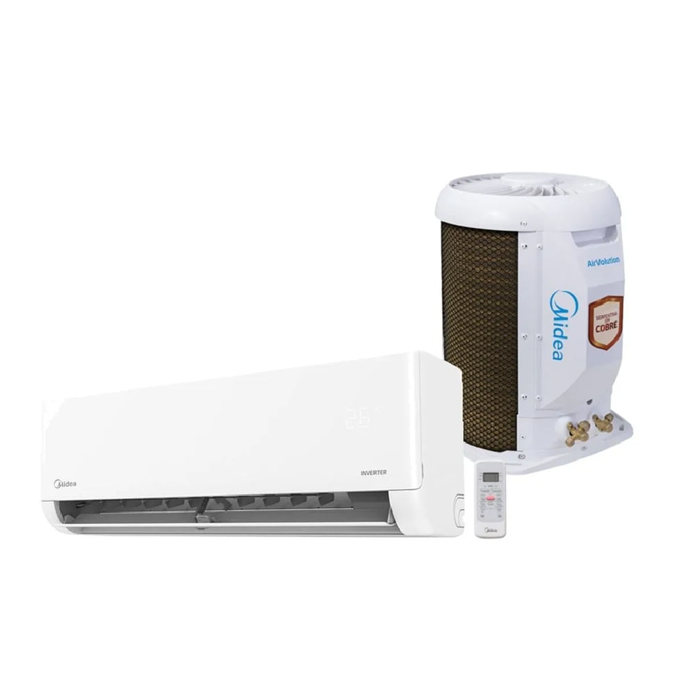 Ar Condicionado Split Midea Inverter AirVolution Lite 9000 BTU/h Frio 42EBVCA09M5 - 220 Volts