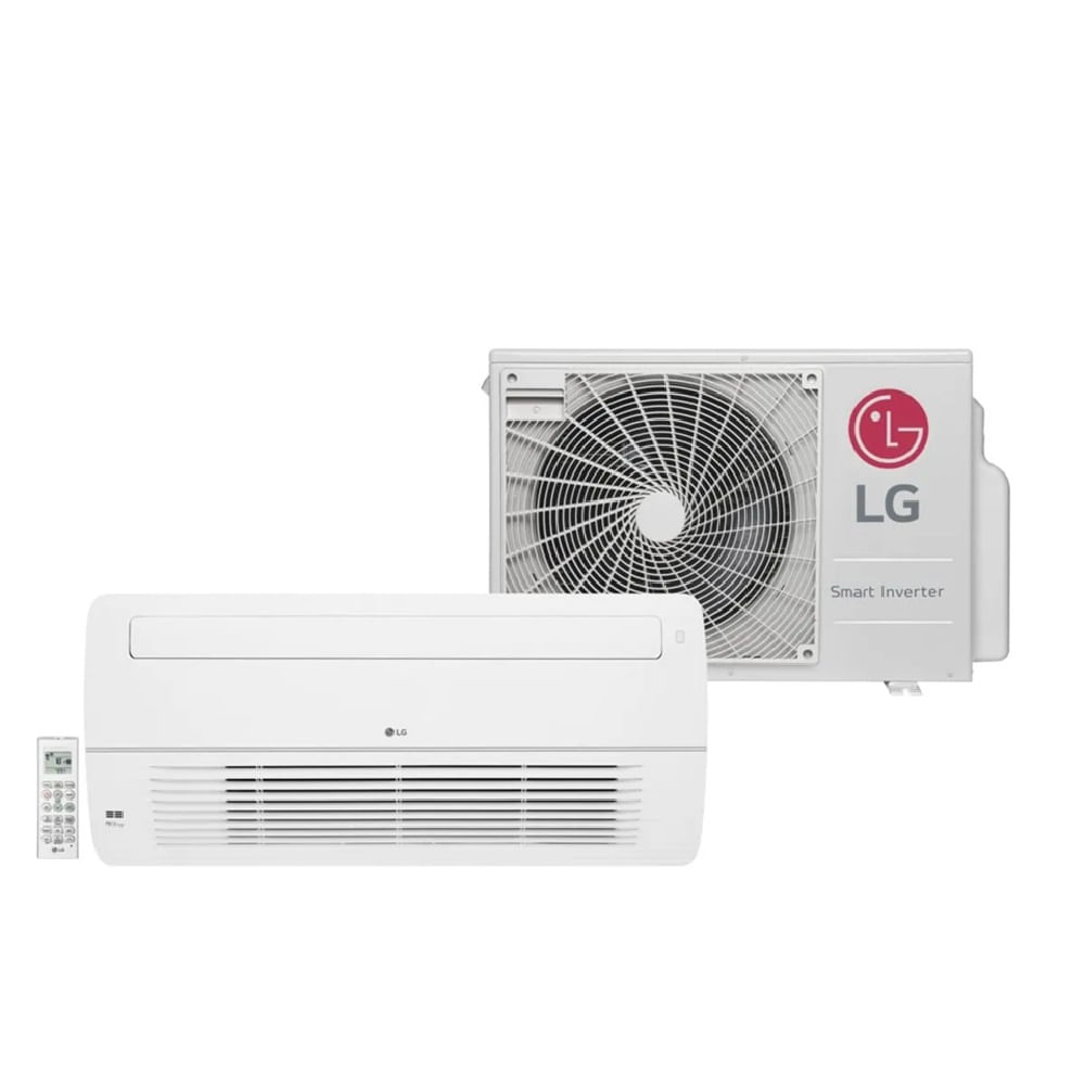 Ar Condicionado Split Cassete 1 Via Inverter LG 18000 BTU/h Quente e Frio Monofásico ZT-W18GTTAA - 220 Volts