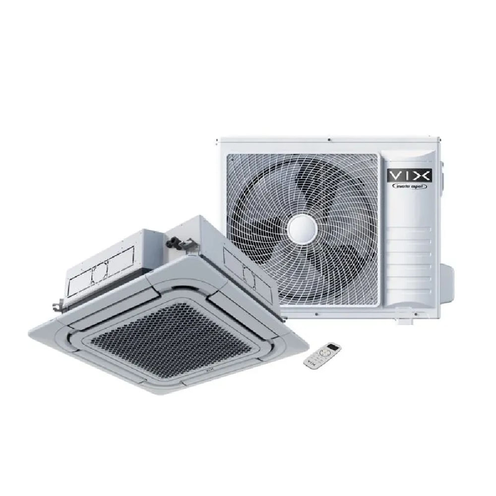 Ar Condicionado Split Cassete Inverter Vix 36000 BTU/h Frio AUC-36TR4RKKA – 220 Volts