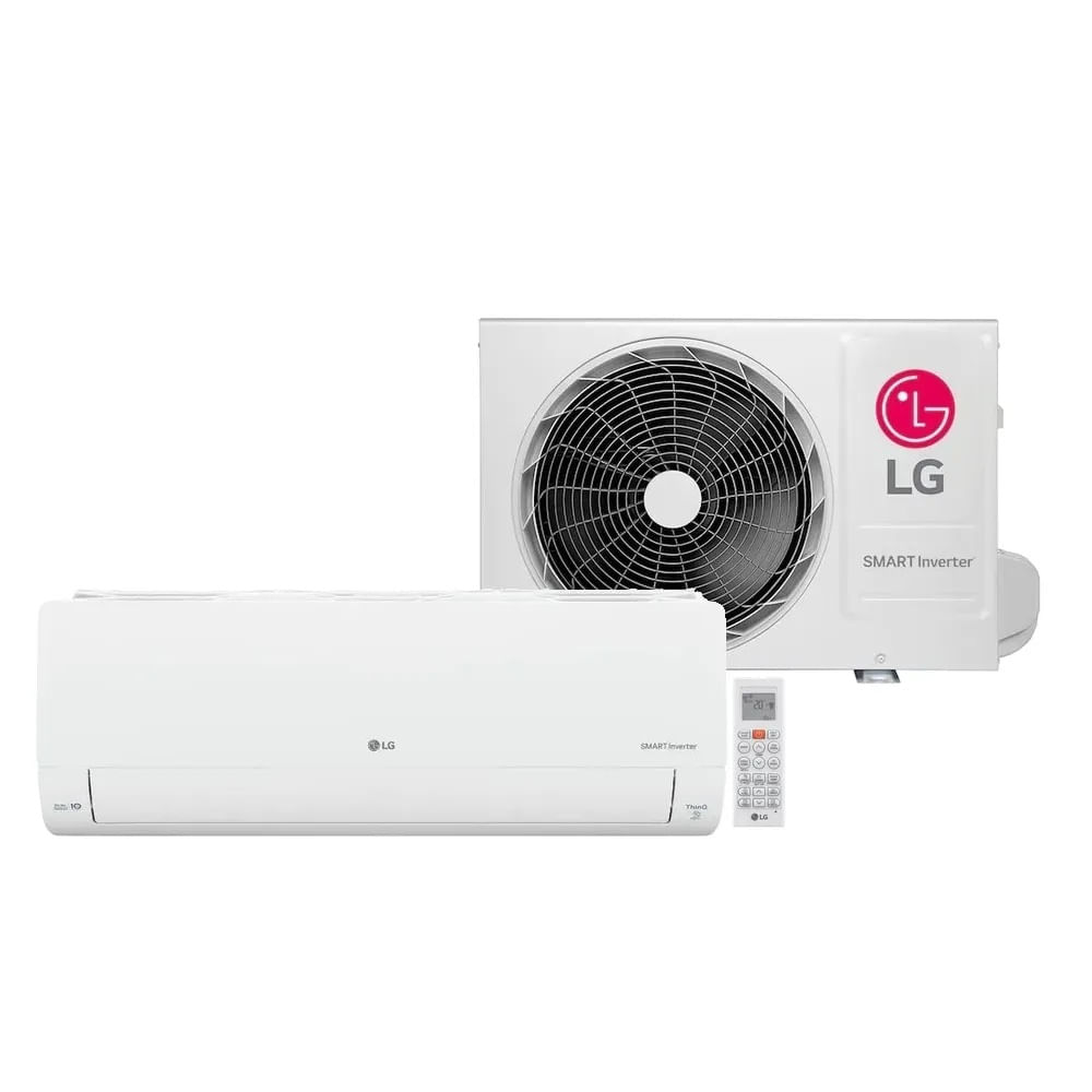 Ar-Condicionado LG AI Smart Inverter Voice 12.000 BTU Frio 220V S3-Q12JA31E