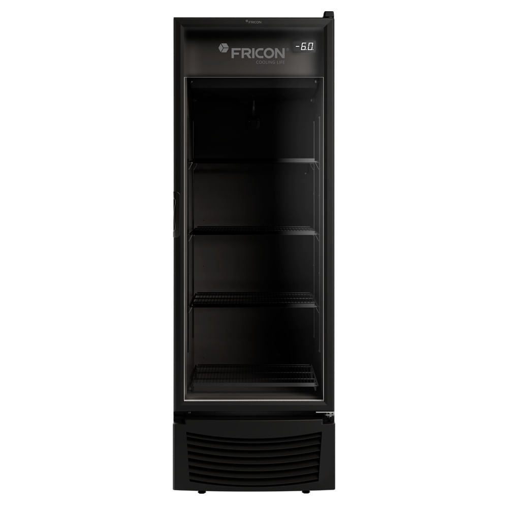 Geladeira/refrigerador 569 Litros 1 Porta Preto Total Black - Fricon - 110v - Vcfc-569v
