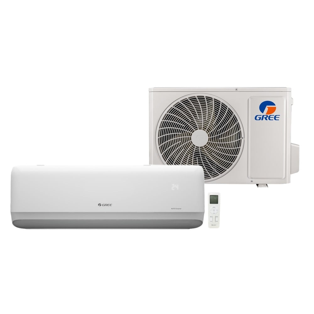 Ar Condicionado Split Inverter Gree G-Side 12000 BTU/h Quente e Frio GWH12ATCXB-D6DNA3C - 220 Volts