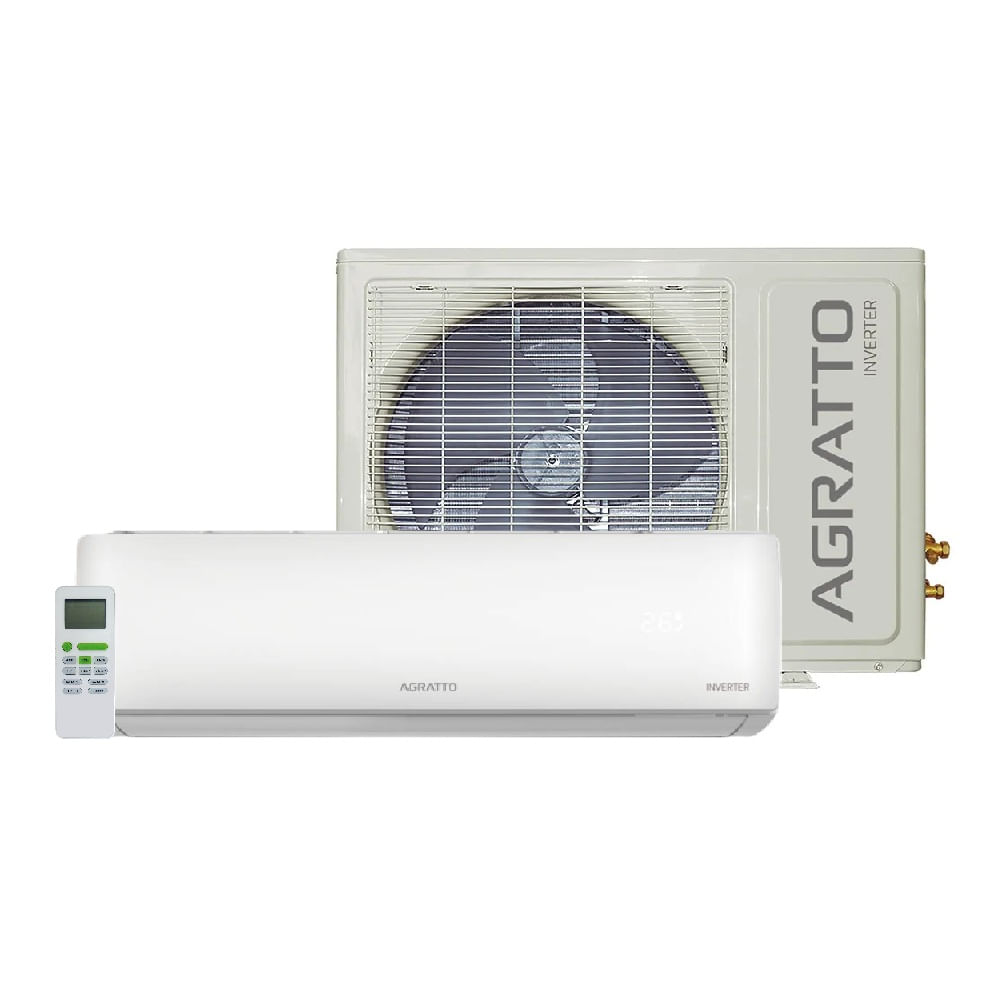 Ar condicionado Split Agratto Inverter ZEN 30000 BTU/h Frio ZICS30F – 220 Volts | Friopecas.com.br