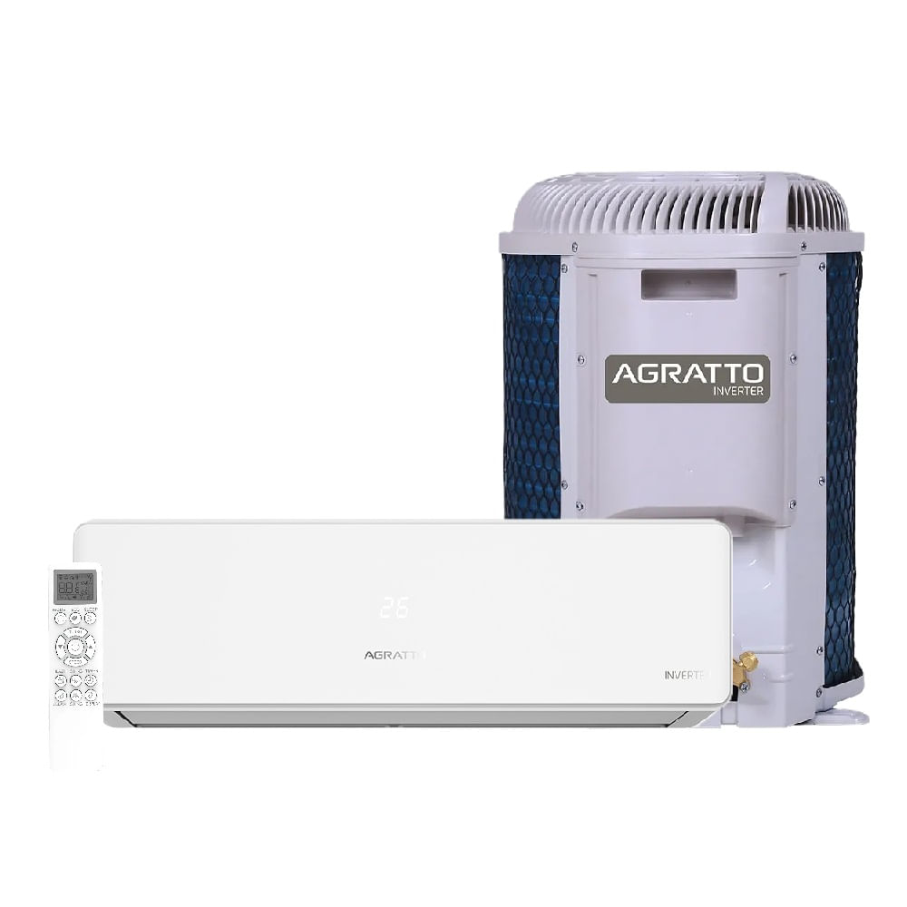 Ar condicionado Split Inverter Agratto KYN TOP 9000 BTU/h Frio KNICST9F – 220 Volts