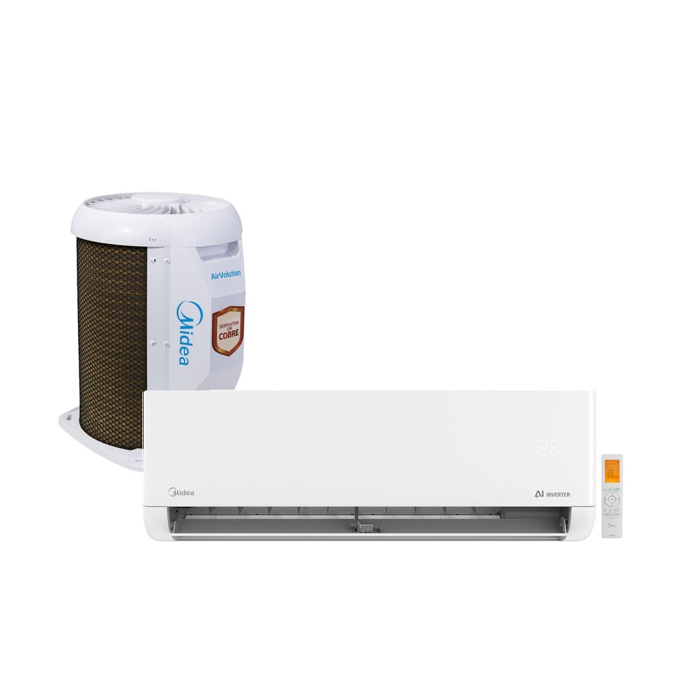 Ar Condicionado Split 22000 Btu Frio Airvolution Ia - Inverter - Springer Midea - 220v - 42efvcb22m5
