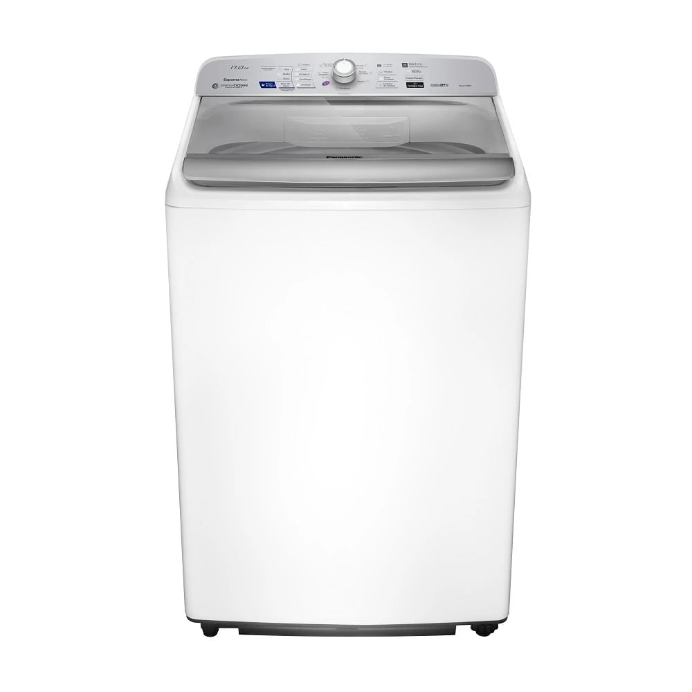 Lavadora de Roupas Panasonic 17Kg Branca NAF170B7WA - 220 Volts