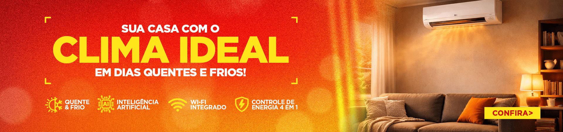 Ar Condicionado Quente e Frio