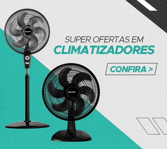 Ventiladores e climatizadores de ar com a entrega mais rápida do Brasil