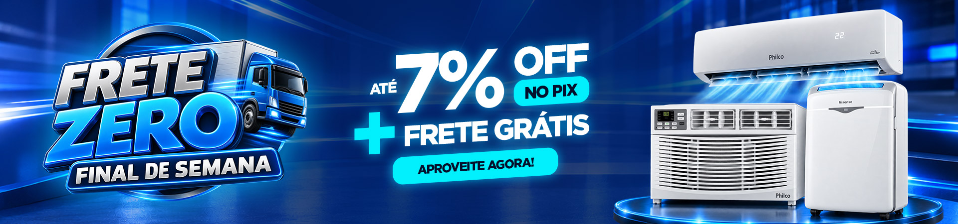 Fim de semana Frete Zero