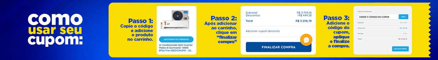 Como usar seu cupom